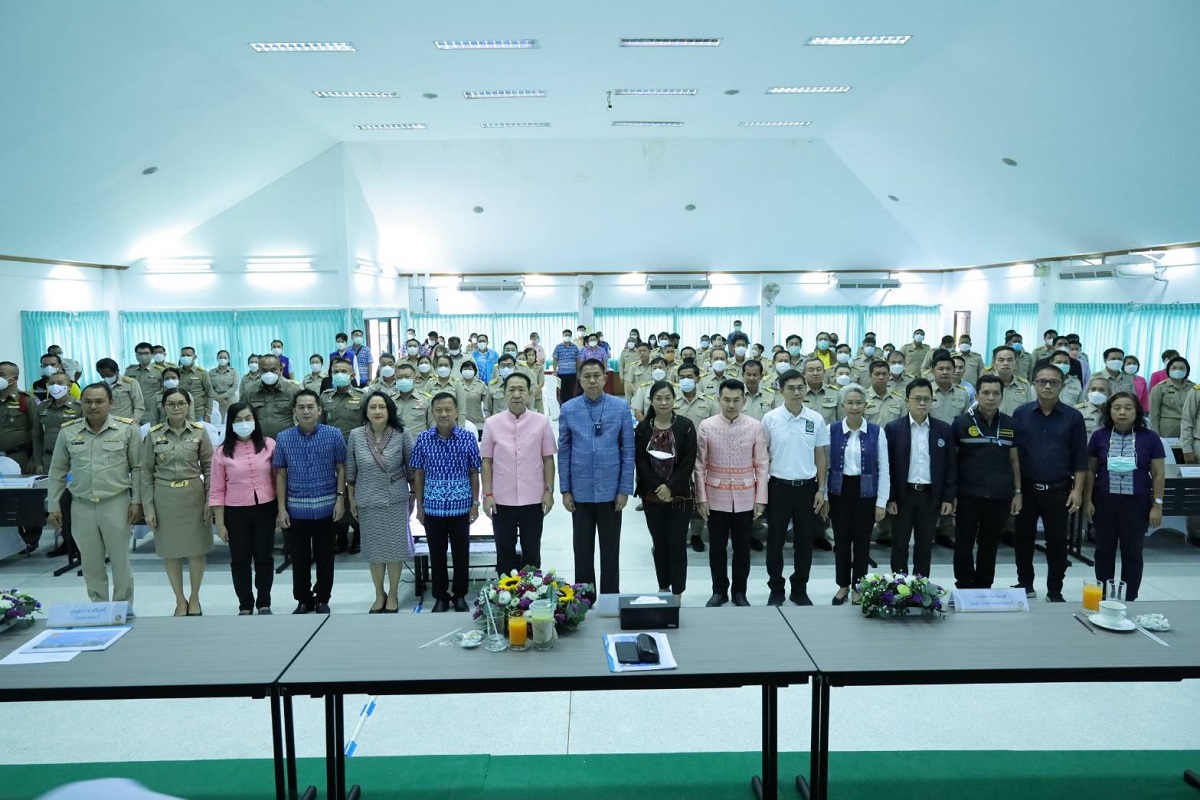ผจก.กปภ.สาขาพัทยา (พ) เข้าร่วมประชุมตามแผนการตรวจราชการของผู้ว่าราชการจังหวัดชลบุรี