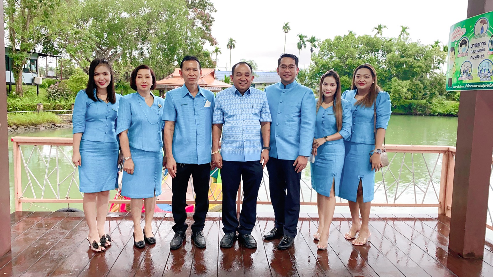 การประปาส่วนภูมิภาคสาขาชุมพร ร่วมกิจกรรม สนทนายามเช้า ร่วมกับส่วนราชการจังหวัดชุมพร