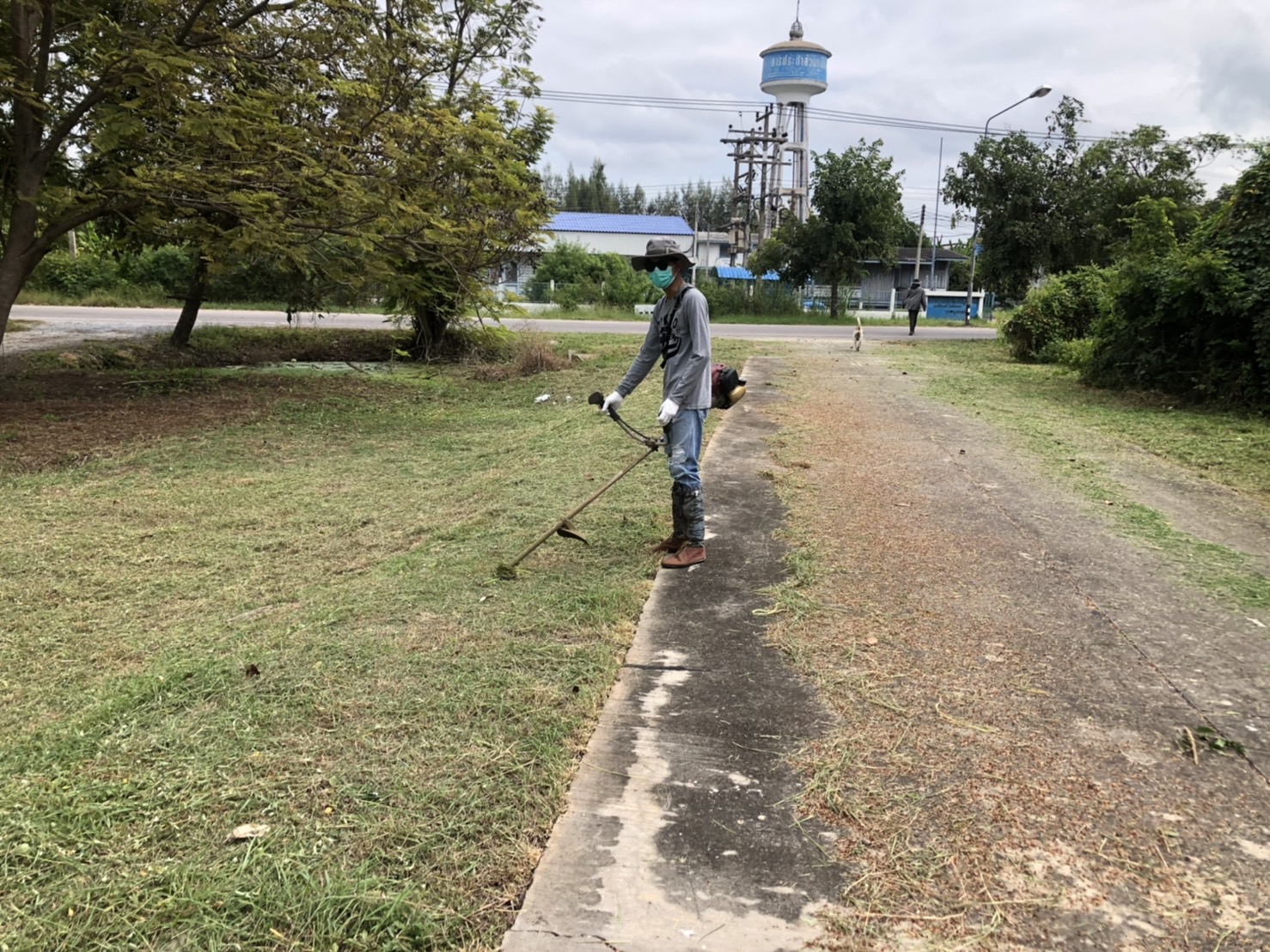 การประปาส่วนภูมิภาคสาขาสุพรรณบุรี จัดกิจกรรม 5 ส. (Big Cleaning Day)ภายในพื้นที่บริเวณสถานีแรงต่ำโพธิ์พระยา
