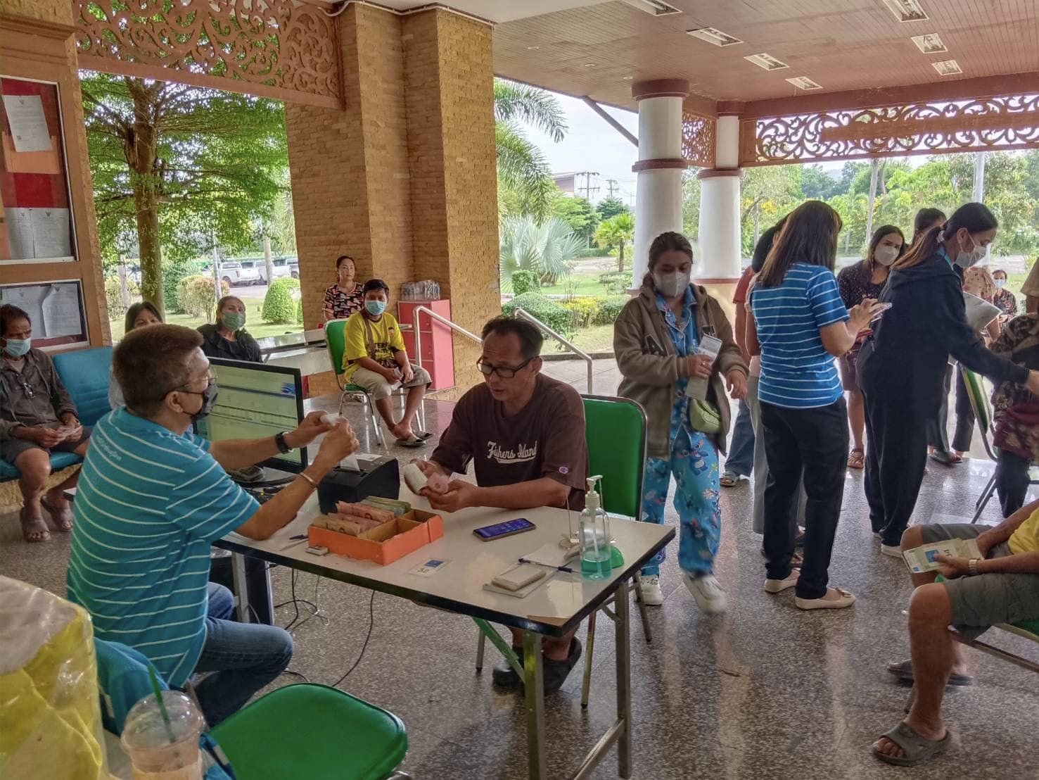 การประปาส่วนภูมิภาคสาขาจันดี ออกให้บริการรับชำระค่าน้ำนอกสถานที่