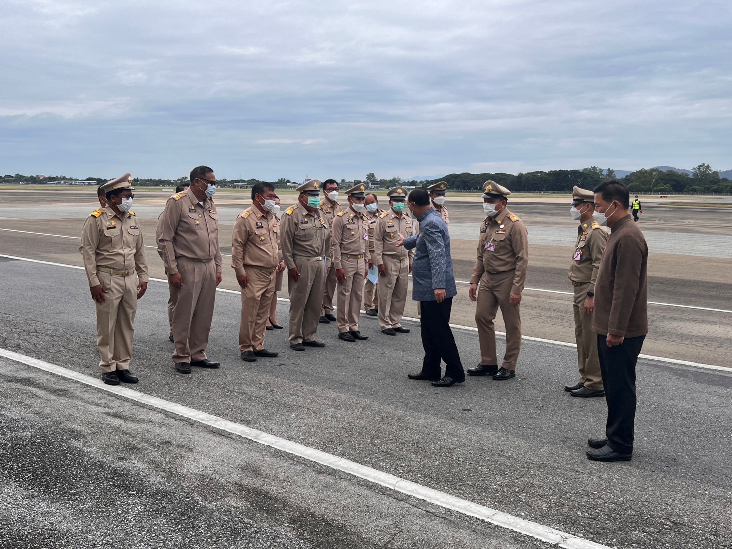 กปภ.ข.9 ลงพื้นที่และให้ข้อมูลแก่ พลเอกอนุพงษ์ เผ่าจินดา รัฐมนตรีว่าการกระทรวงมหาดไทย โดยรายงานความก้าวหน้าการดำเนินโครงการพัฒนาเมือง และ การจัดระเบียบสายไฟฟ้าและสายสื่อสารในพื้นที่ถนนนิมมานเหมินทร์ อ.เมืองเชียงใหม่ จ.เชียงใหม่