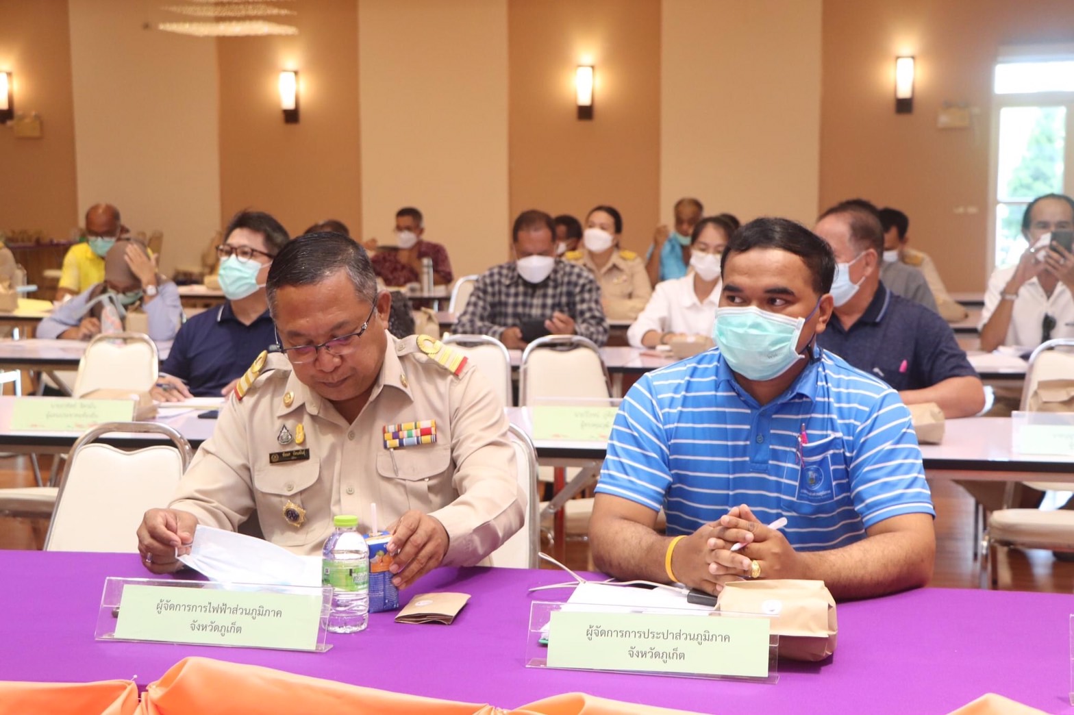 กปภ สาขาภูเก็ต เข้าร่วมประชุมคณะกรรมการพัฒนาเทศบาลตำบลวิชิต ครั้งที่ 5/2565