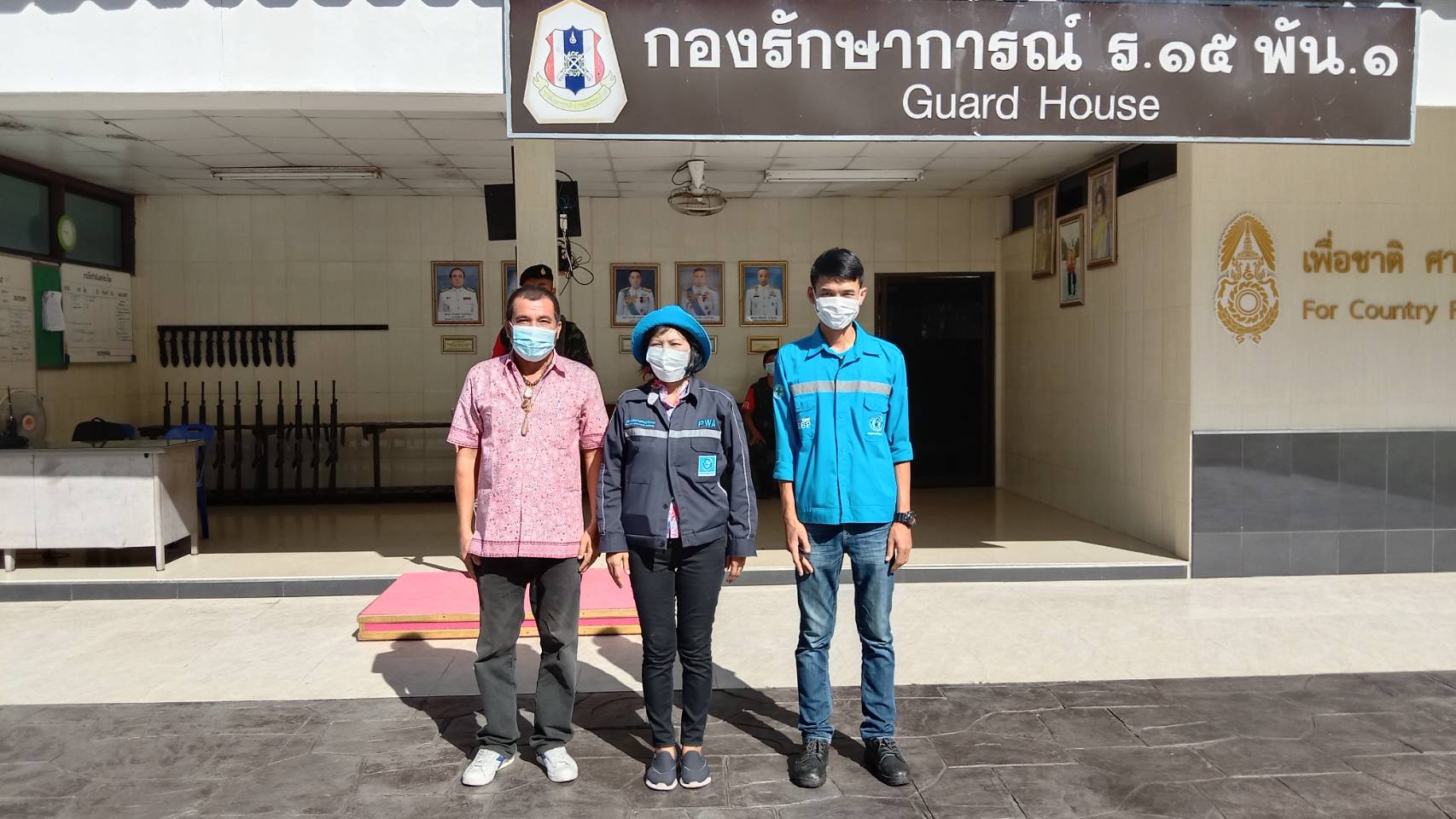 การประปาส่วนภูมิภาคสาขาคลองท่อม เข้าตรวจสอบคุณภาพน้ำ ณ กองพันทหารราบที่ 1 กรมทหารราบที่ 15 ตำบลคลองท่อมใต้ อำเภอคลองท่อม จังหวัดกระบี่