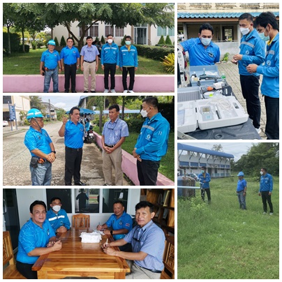 กปภ.สาขาระโนดดำเนินโครงการตรวจสอบคุณภาพน้ำ ระบบผลิตและจ่ายน้ำ
