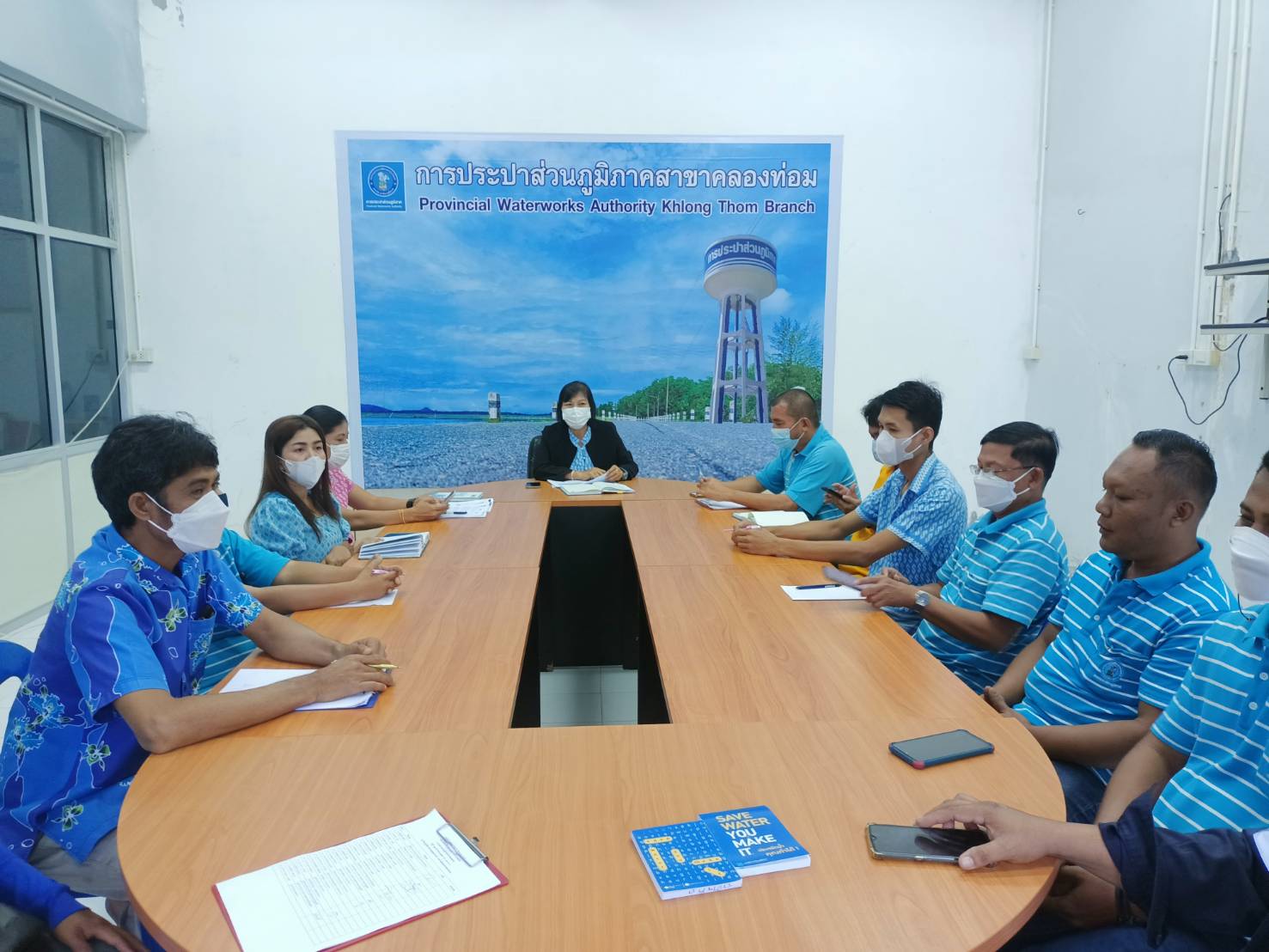 การประปาส่วนภูมิภาคสาขาคลองท่อมจัดกิจกรรม Morning Talk ครั้งที่ 3/2566