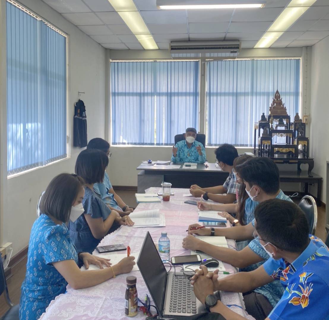 กปภ.สาขาภูเก็ต จัดประชุมหัวหน้างานทุกสายงาน เพื่อนำเสนอปัญหาและแนวทางในการแก้ปัญหาของแต่ละสายงาน