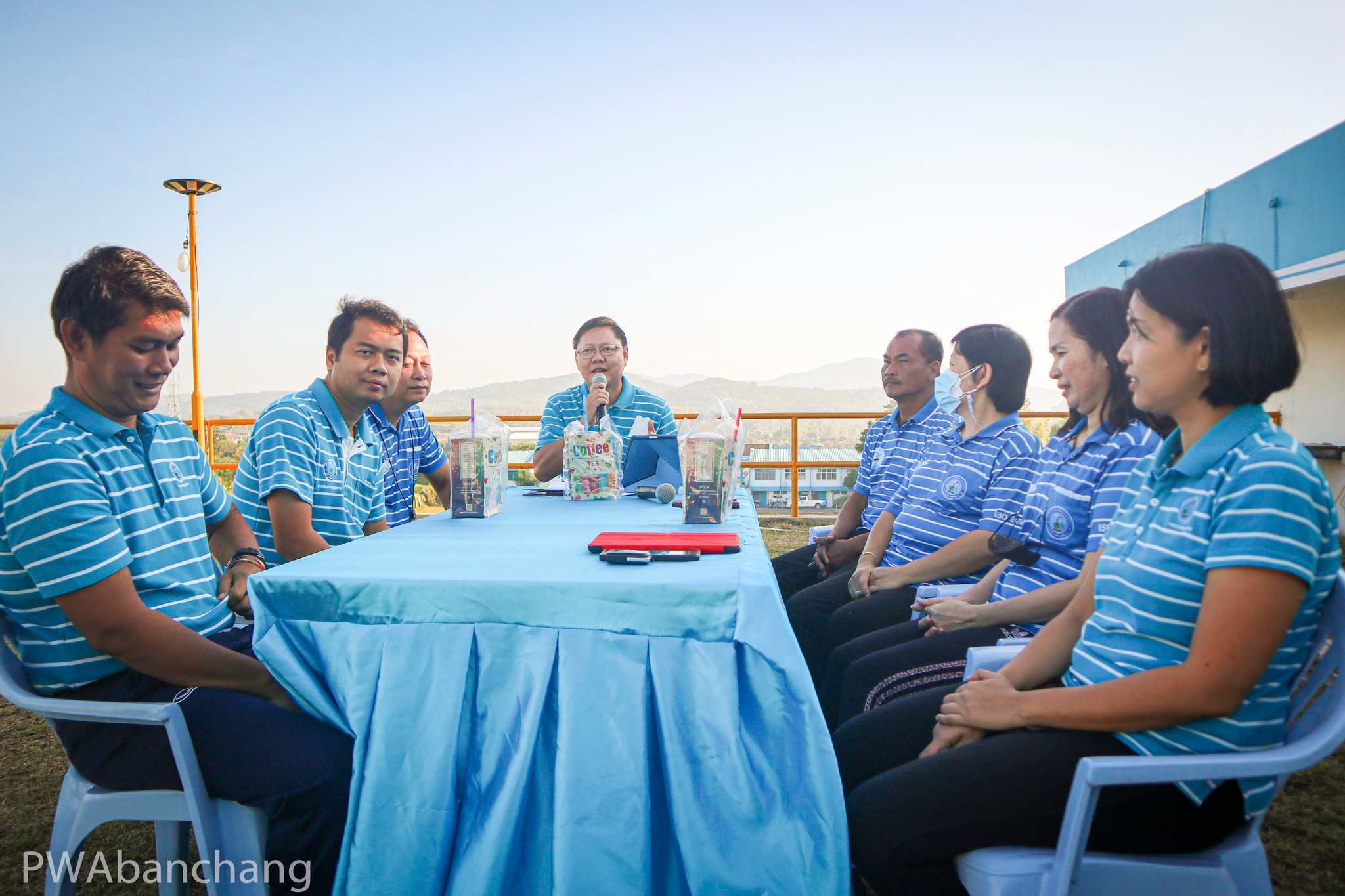 สาขาบ้านฉาง Morning talk 1/66 ร่วมทานอาหารชั้นสูง .