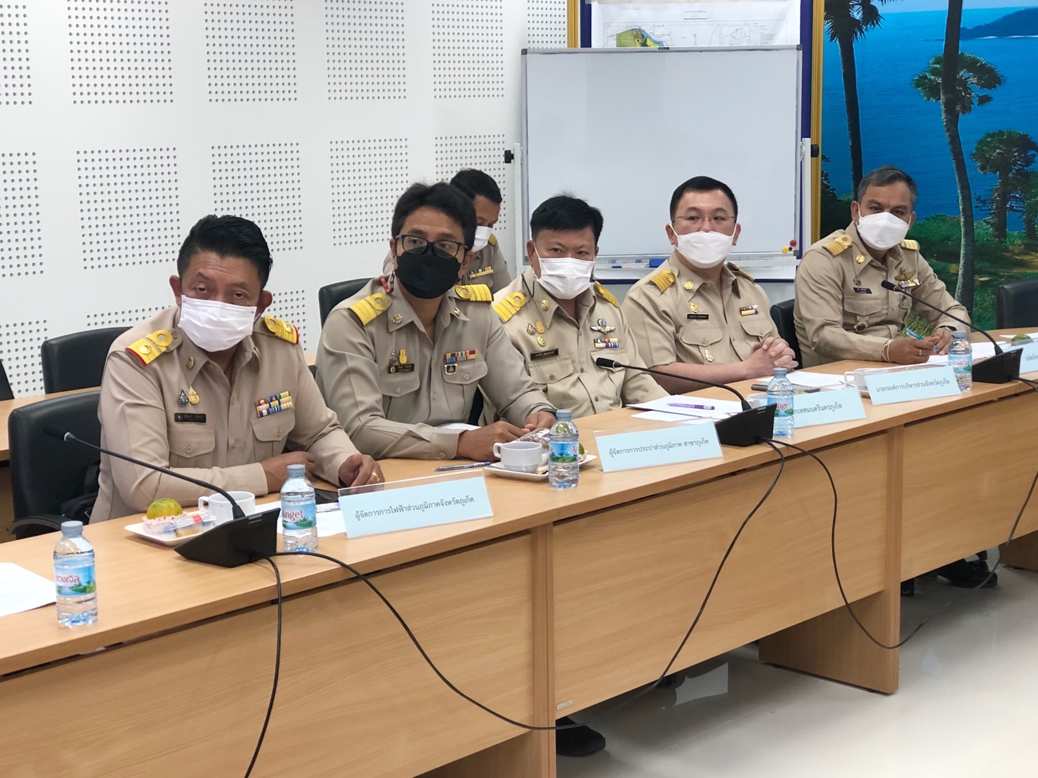 กปภ.สาขาภูเก็ต เข้าร่วมประชุมขับเคลื่อนและติดตามนโยบายของรัฐบาล และภารกิจสำคัญของกระทรวงมหาดไทยประจำปีงบประมาณ พ.ศ.2566 (เดือนธันวาคม 2565)