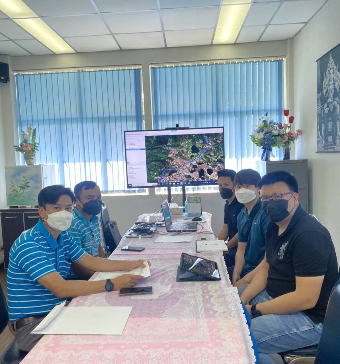 กปภ.สาขาภูเก็ต ร่วมให้ข้อมูลตำแหน่งระบบสาธารณูปโภคที่ได้รับผลกระทบกับการทางพิเศษแห่งประเทศประเทศไทย