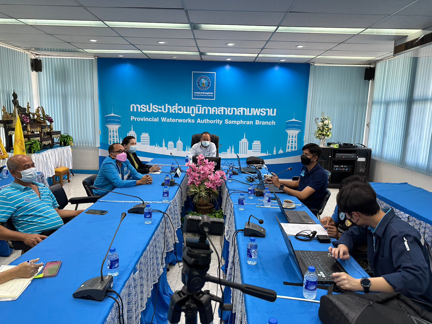 กปภ.สาขาสามพราน จัดกิจกรรมOn The Job Training (OJT) การวิเคราะห์น้ำสูญเสีย