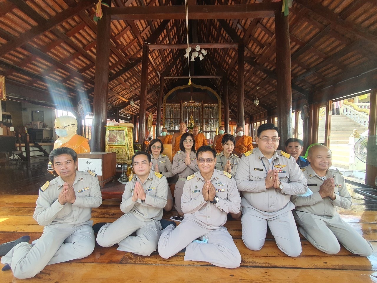 กปภ.สาขาปทุมธานี ถวายภัตตาหารเพล และถวายสังฆทาน เพื่อถวายพระพรแด่สมเด็จพระเจ้าลูกเธอ เจ้าฟ้าพัชรกิติยาภา นเรนทิราเทพยวดี กรมหลวงราชสาริณีสิริพัชร มหาวัชรราชธิดา