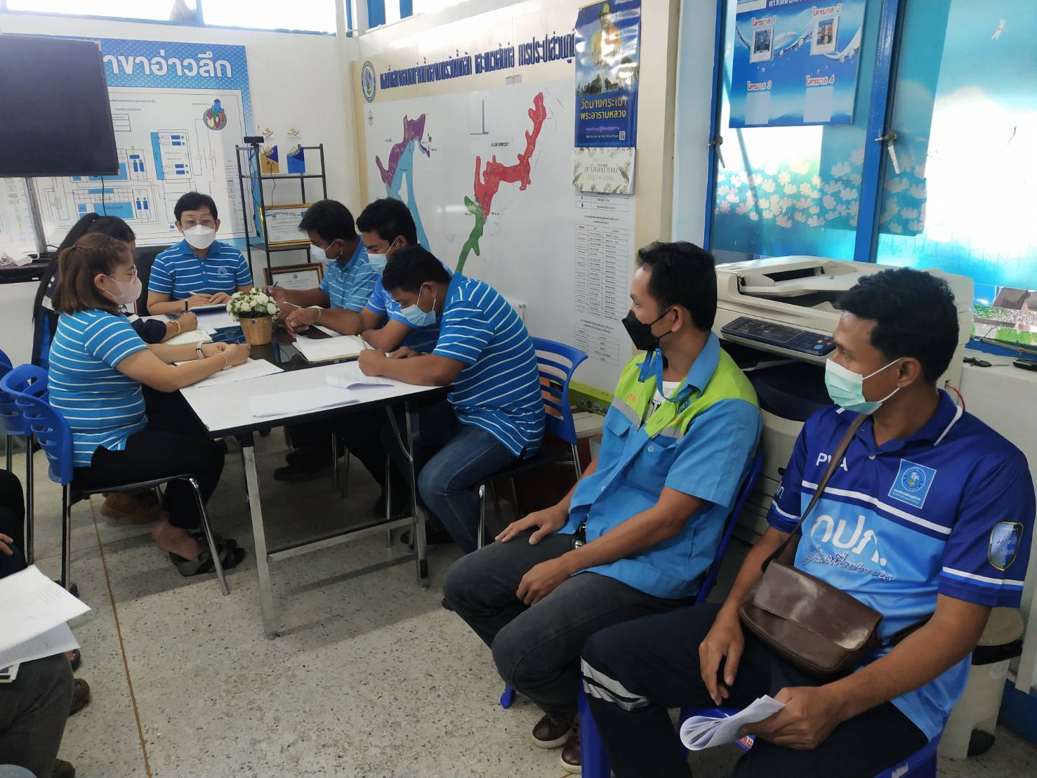 การประปาส่วนภูมิภาคสาขาอ่าวลึก ร่วมจัดกิจกรรมสนทนายามเช้า (Morning Talk) ครั้งที่ 3/2566 ประจำเดือนธันวาคม 2565