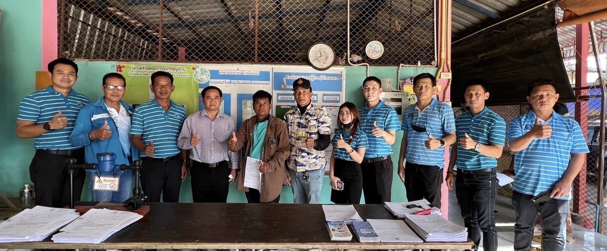 การประปาส่วนภูมิภาคสาขาขอนแก่น(พ)จัดกิจกรรมเติมใจให้กัน รับคำร้องขอติดตั้งน้ำประปานอกสถานที่ พร้อมสำรวจ เเละให้ความรู้ เกี่ยวกับน้ำประปา เพื่อเพิ่มปริมาณผู้ใช้น้ำ ให้ลูกค้าได้มีน้ำประปาที่ใสสะอาดในการอุปโภค บริโภค