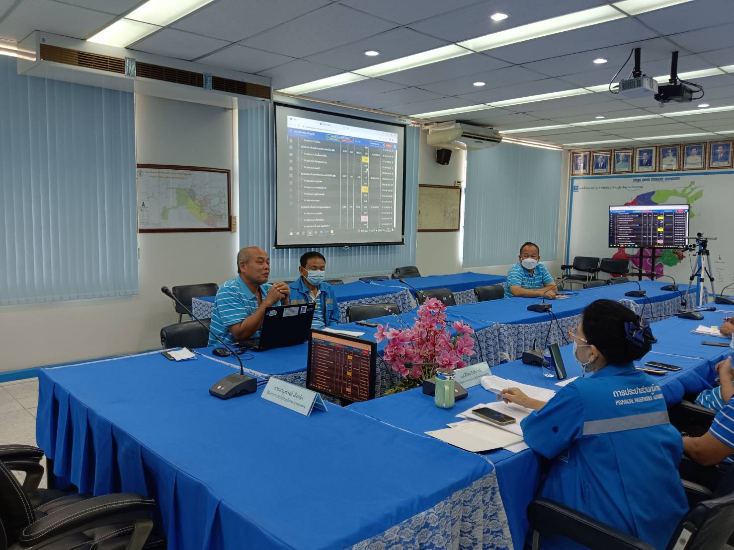 กปภ.สาขาสามพราน จัดกิจกรรมOn The Job Training (OJT) การวิเคราะห์น้ำสูญเสียและการทำ Step test