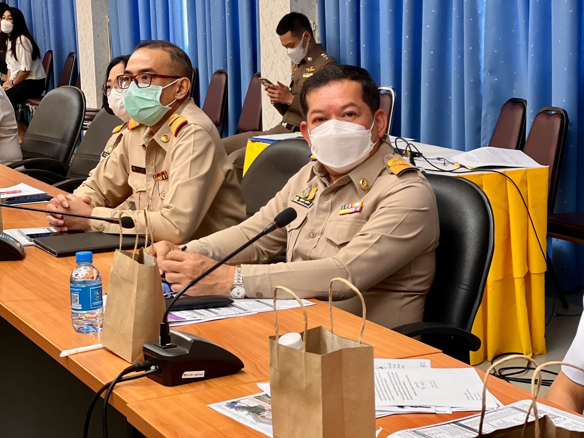 กปภ.สาขาสมุทรสงคราม ร่วมประชุมคณะกรมการจังหวัดและหัวหน้าส่วนราชการจังหวัดสมุทรสงคราม ประจำเดือน ธันวาคม 2565