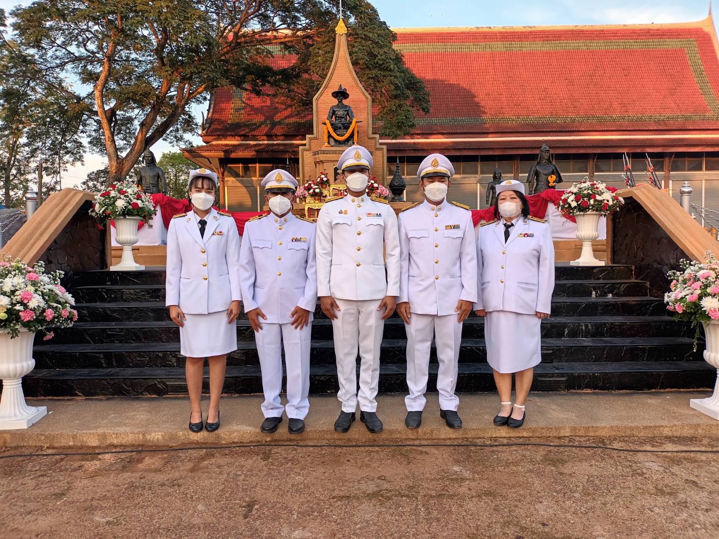กปภ.สาขาสมุทรสงคราม ร่วมพิธีถวายราชสักการะเนื่องในวันสมเด็จพระเจ้าตากสินมหาราช 2565