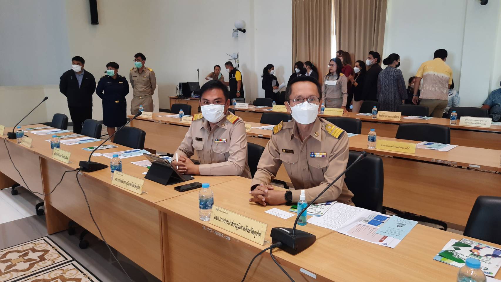 กปภ.สาขาภูเก็ต เข้าร่วมประชุมคณะกรมการจังหวัด หัวหน้าส่วนราชการและหน่วยงานที่เกี่ยวข้องจังหวัดภูเก็ต ครั้งที่ 12/2565