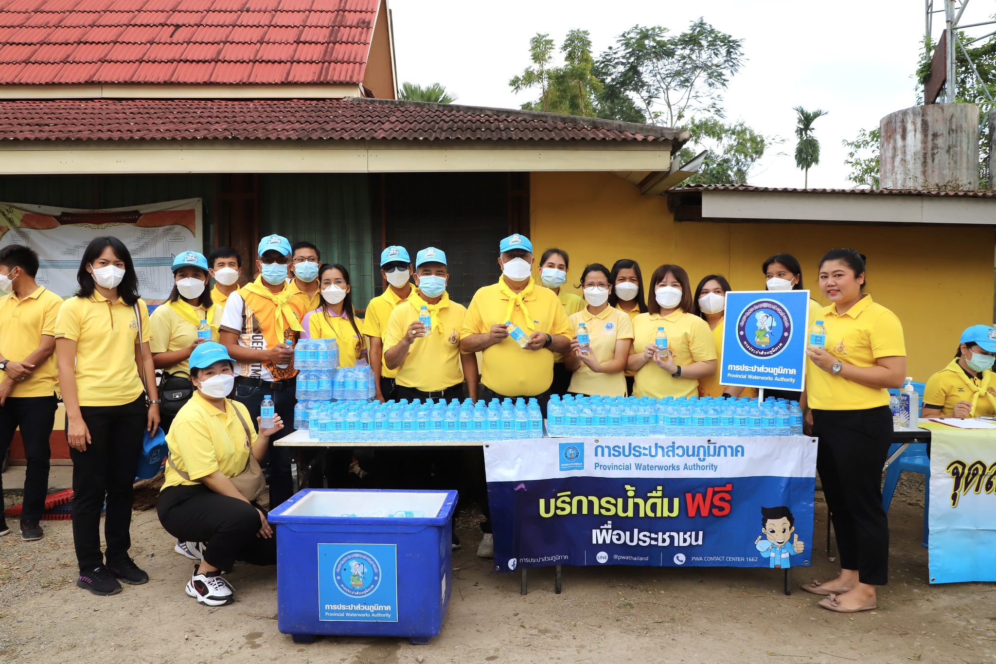 กปภ.ข.4 ร่วมกิจกรรมจิตอาสาพัฒนาชุมชน เนื่องในวันสมเด็จพระเจ้าตากสินมหาราช
