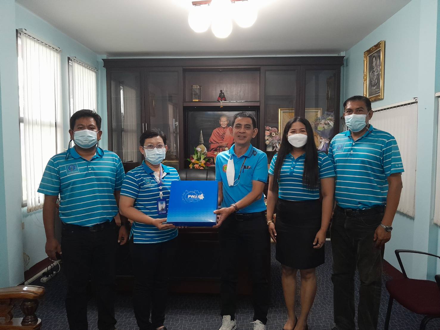 การประปาส่วนภูมิภาคสาขาอ่าวลึก ลงพื้นที่พบผู้ใช้น้ำรายใหญ่ ภายใต้โครงการ "มุ่งมั่นเพื่อปวงชน เติมใจให้กัน" ครั้งที่ 3/2566