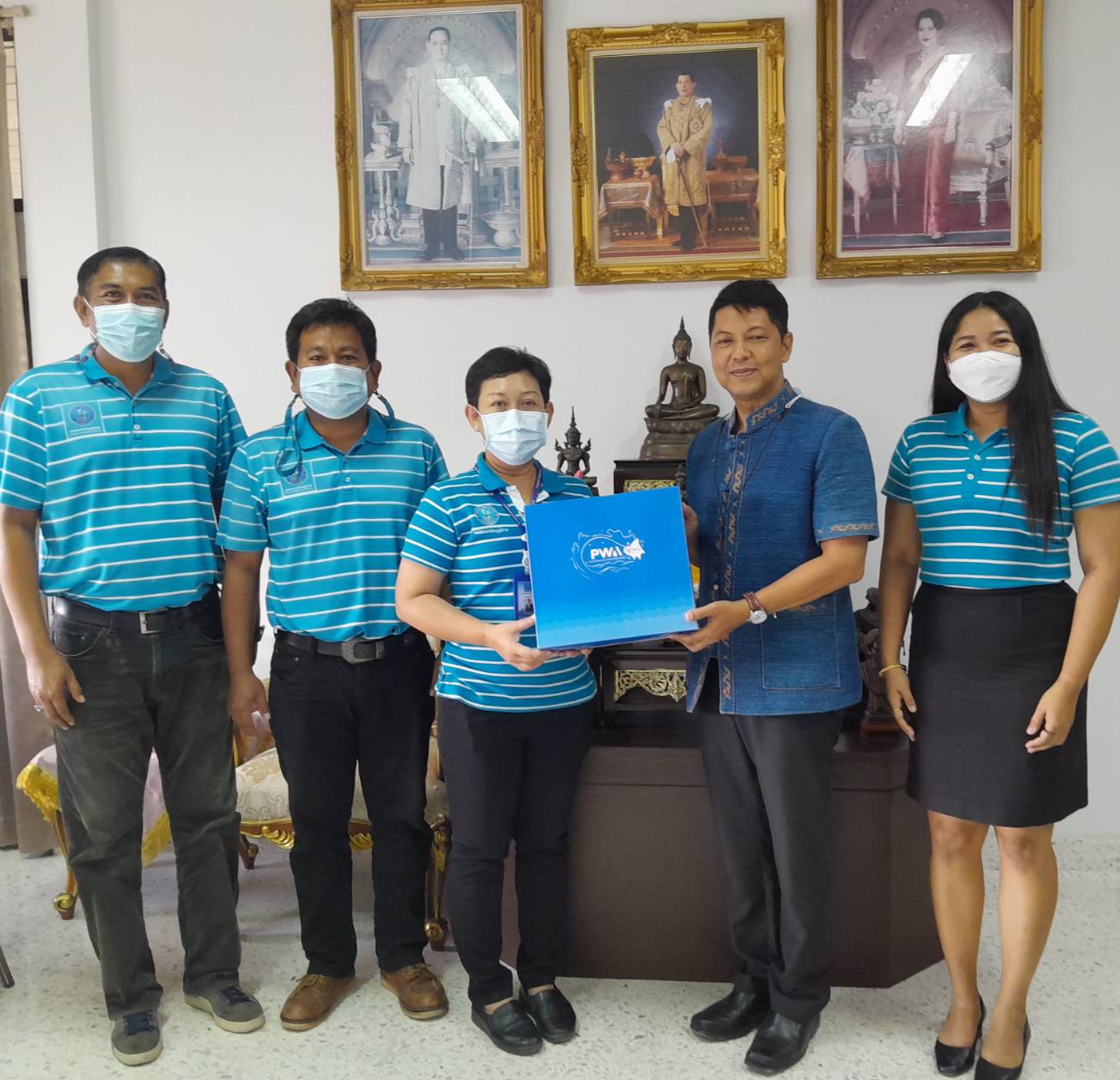 การประปาส่วนภูมิภาคสาขาอ่าวลึก ลงพื้นที่พบผู้ใช้น้ำรายใหญ่ ภายใต้โครงการ "มุ่งมั่นเพื่อปวงชน เติมใจให้กัน" ครั้งที่ 3/2566