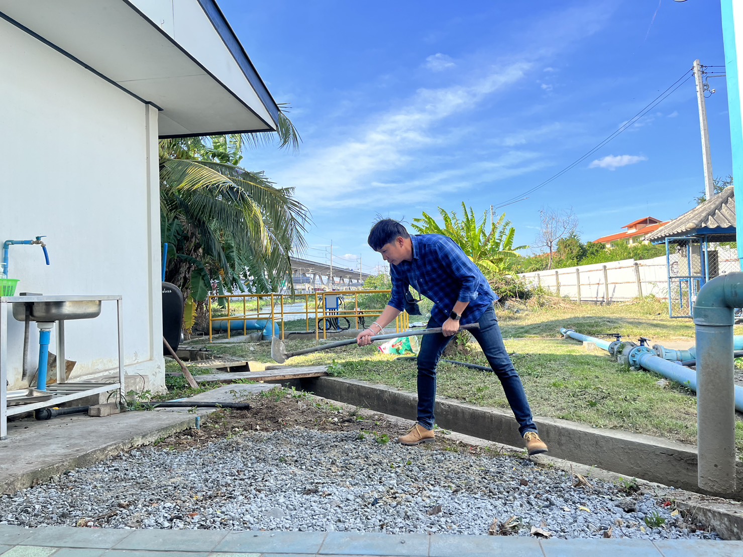 กปภ.สาขาบางปะกง จัดกิจกรรม Big Cleaning Day
