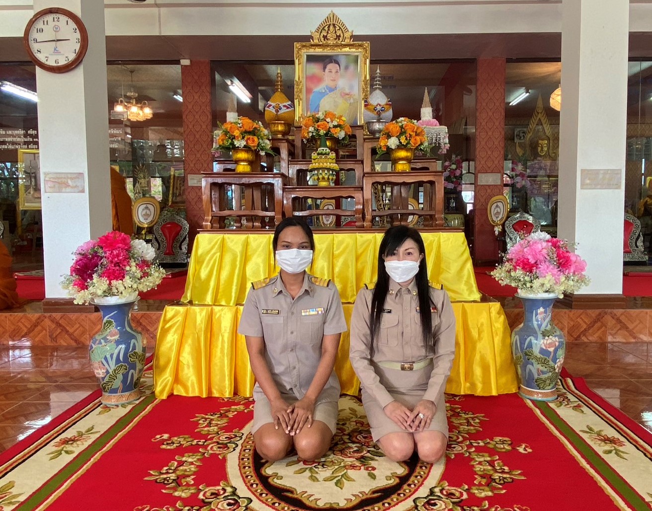 กปภ.สาขาขลุง เข้าร่วมพิธีเจริญพระพุทธมนต์และเจริญจิตตภาวนา เพื่อถวายพระพรแด่สมเด็จพระเจ้าลูกเธอ เจ้าฟ้าพัชรกิติยาภา นเรนทิราเทพยวดี กรมหลวงราชสาริณีสิริพัชร มหาวัชรราชธิดา