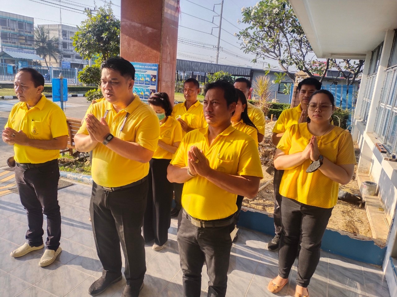 กปภ.สาขาอู่ทอง ร่วมแสดงความจงรักภักดี และร่วมบำเพ็ญกุศลเพื่อถวายพระพรแด่ สมเด็จพระเจ้าลูกเธอ เจ้าฟ้าพัชรกิติยาภา นเรนทิราเทพยวดี กรมหลวงราช สาริณีสิริพัชร มหาวัชรราชธิดา ให้หายจากพระอาการประชวร