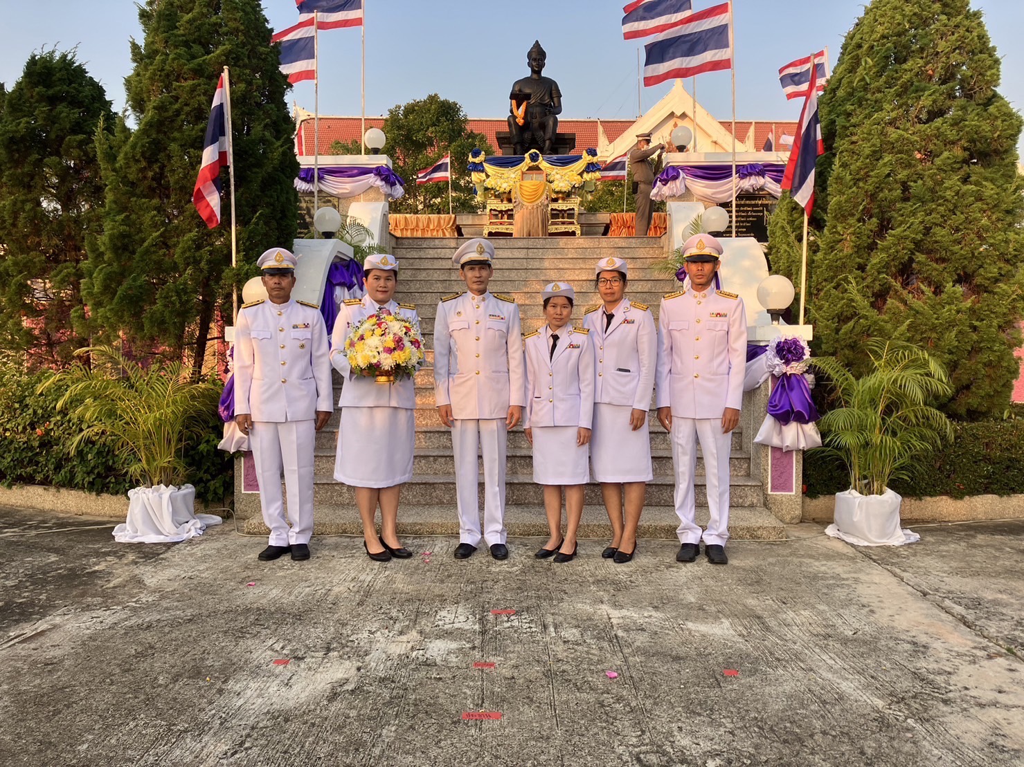 กปภ.สาขาหล่มสัก ร่วมกิจกรรมงาน"วันพ่อขุนรามคำแหงมหาราช" พระราชบิดาแห่งอักษรไทย