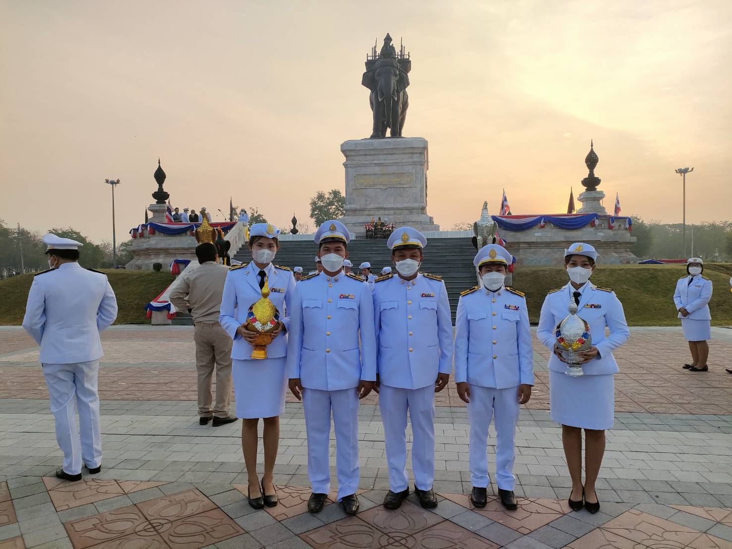กปภ.สาขาพนมทวน ร่วมงาน "วันยุทธหัตถี" ประจำปี 2566
