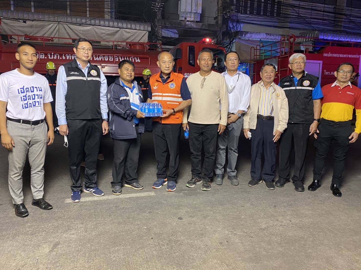 กปภ.สาขาขอนแก่น (พ)เข้าร่วมฝึกซ้อมการป้องกันและระงับอัคคีภัยในช่วงเทศกาลตรุษจีน
