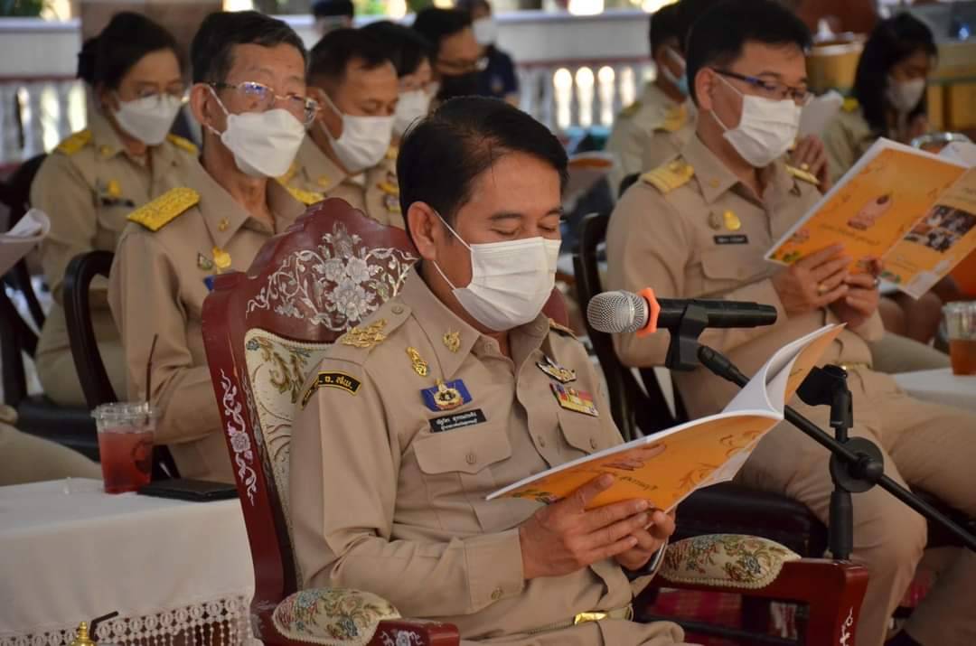 กปภ.สาขาสุพรรณบุรีเข้าร่วมพิธีเจริญพระพุทธมนต์ เจริญจิตตภาวนา เพื่อถวายพระพรชัยมงคลแด่ สมเด็จพระเจ้าลูกเธอ เจ้าฟ้าพัชรกิติยาภา นเรนทิราเทพยวดี กรมหลวงราชสาริณีสิริพัชร มหาวัชรราชธิดา