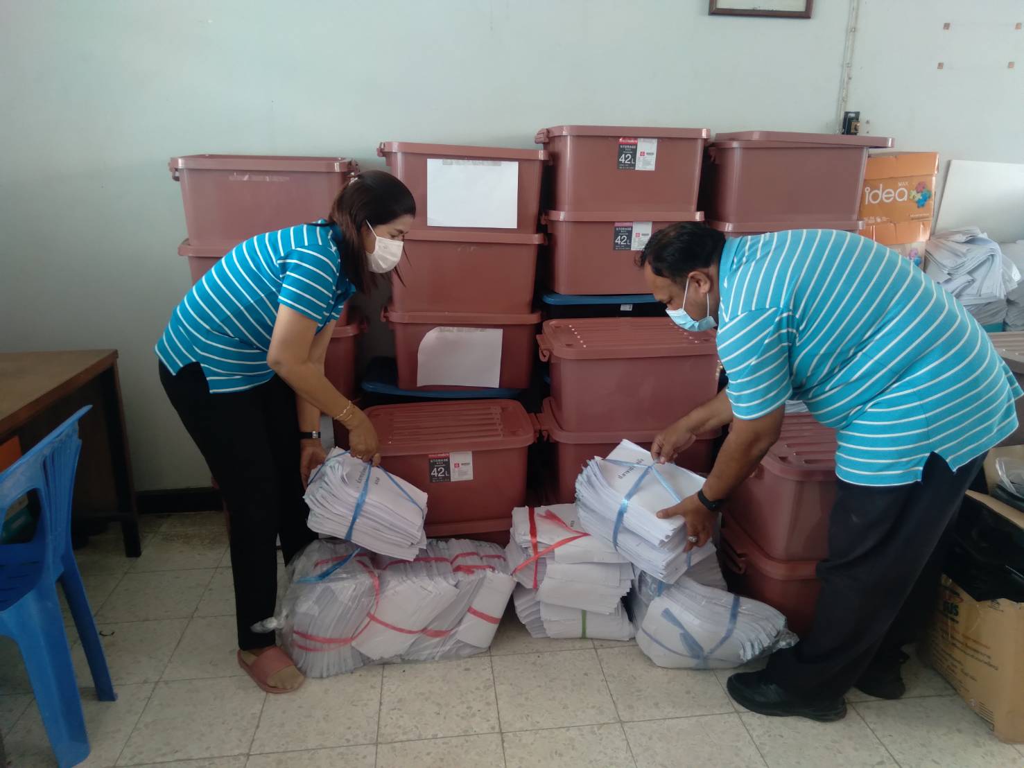 การประปาส่วนภูมิภาคสาขาปากพนัง จัดกิจกรรม (Big Cleaning Day) และกิจกรรม 5 ส.