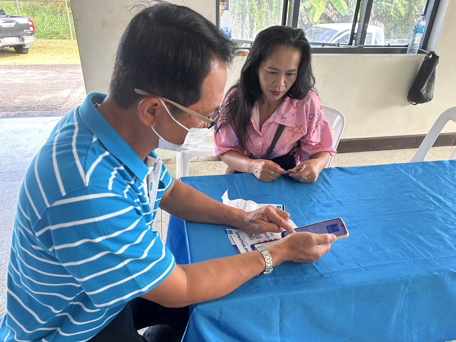 การประปาส่วนภูมิภาคสาขาตะกั่วป่า ลงพื้นที่ให้บริการรับชำระค่าน้ำประปานอกสถานที่ ประจำเดือนมกราคม 2566