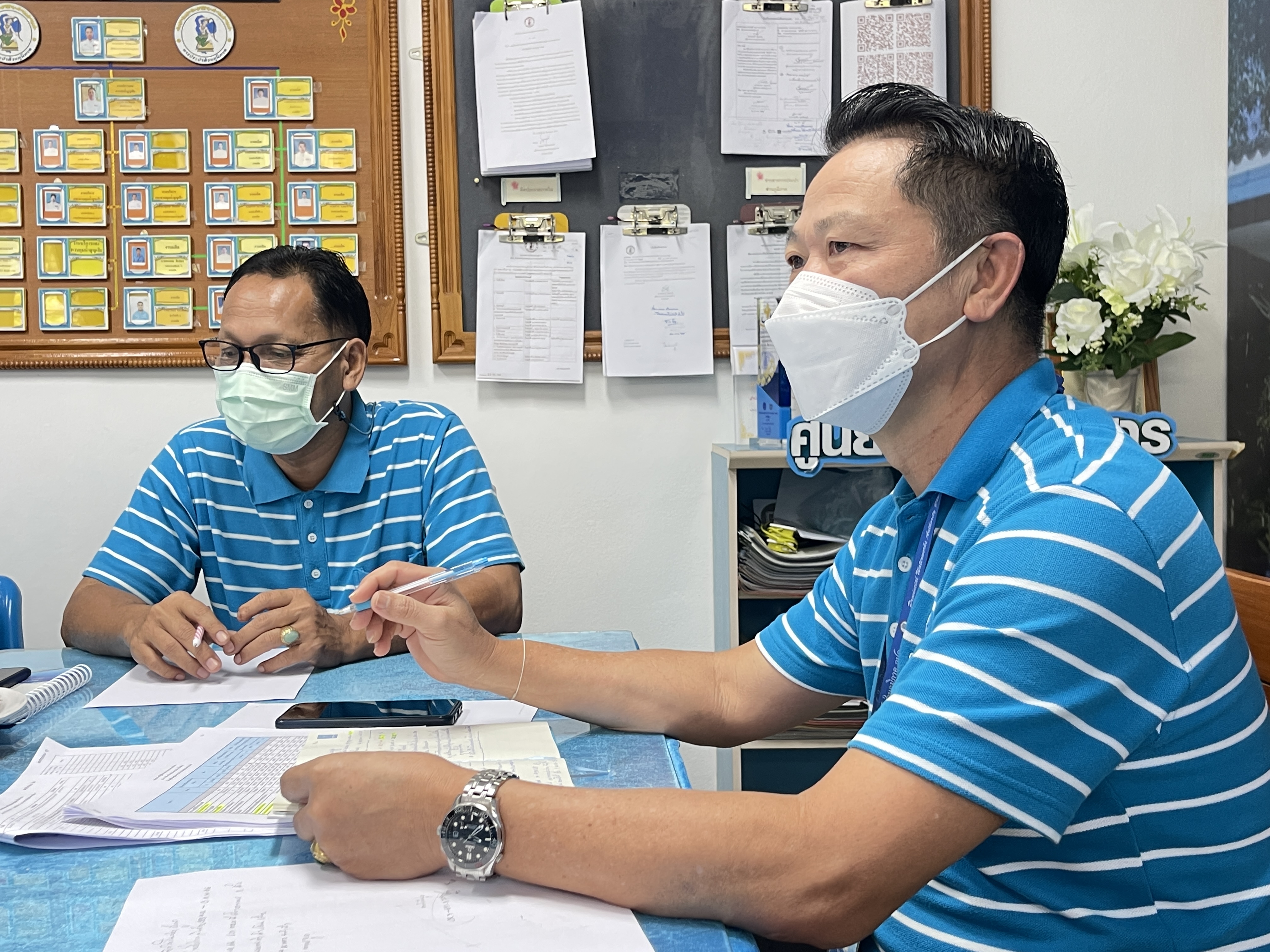 การประปาส่วนภูมิภาคสาขาตะกั่วป่า จัดกิจกรรมสนทนายามเช้า (Morning Talk) ครั้งที่ 4/2566