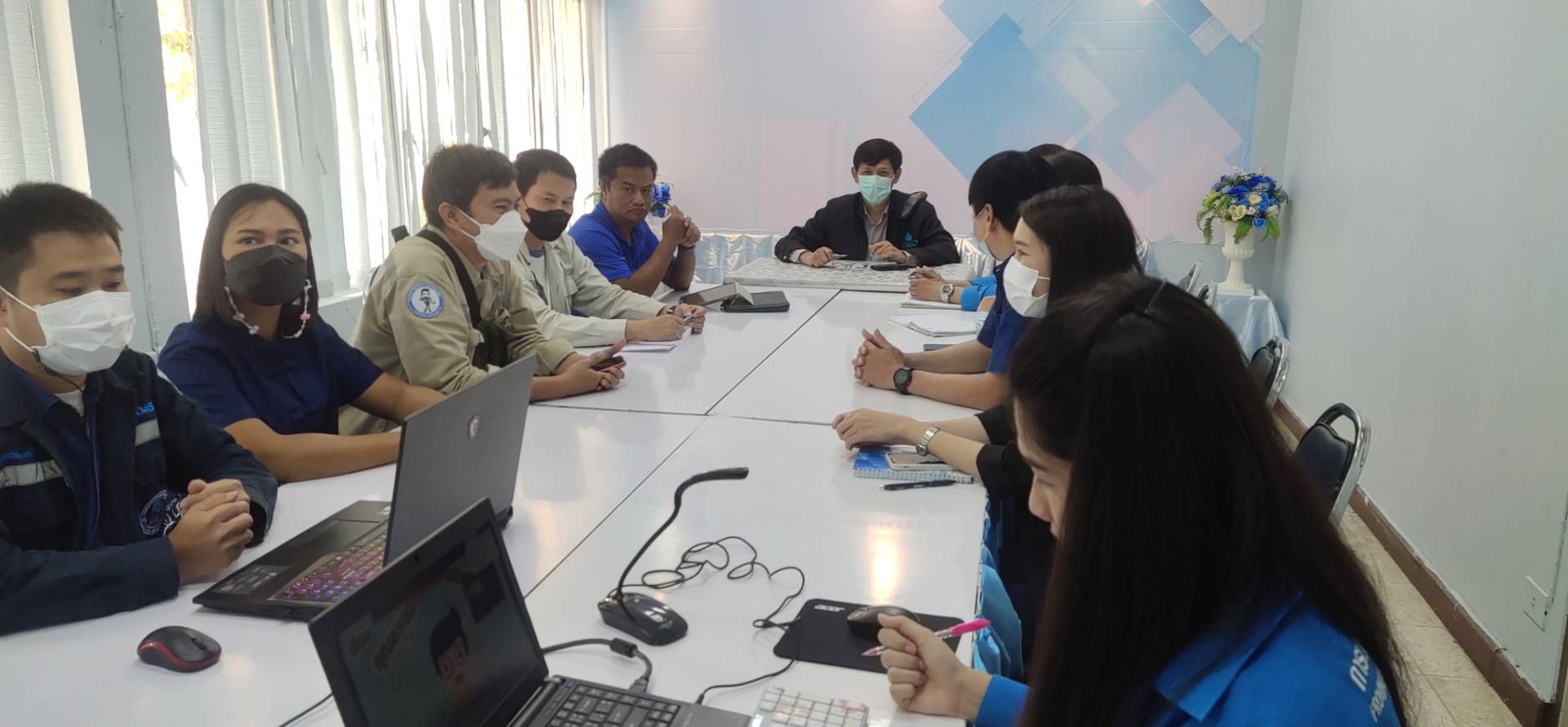 กปภ.สาขาแม่สอด จัดกิจกรรม Morning Talk ประจำเดือน กุมภาพันธ์ 2566