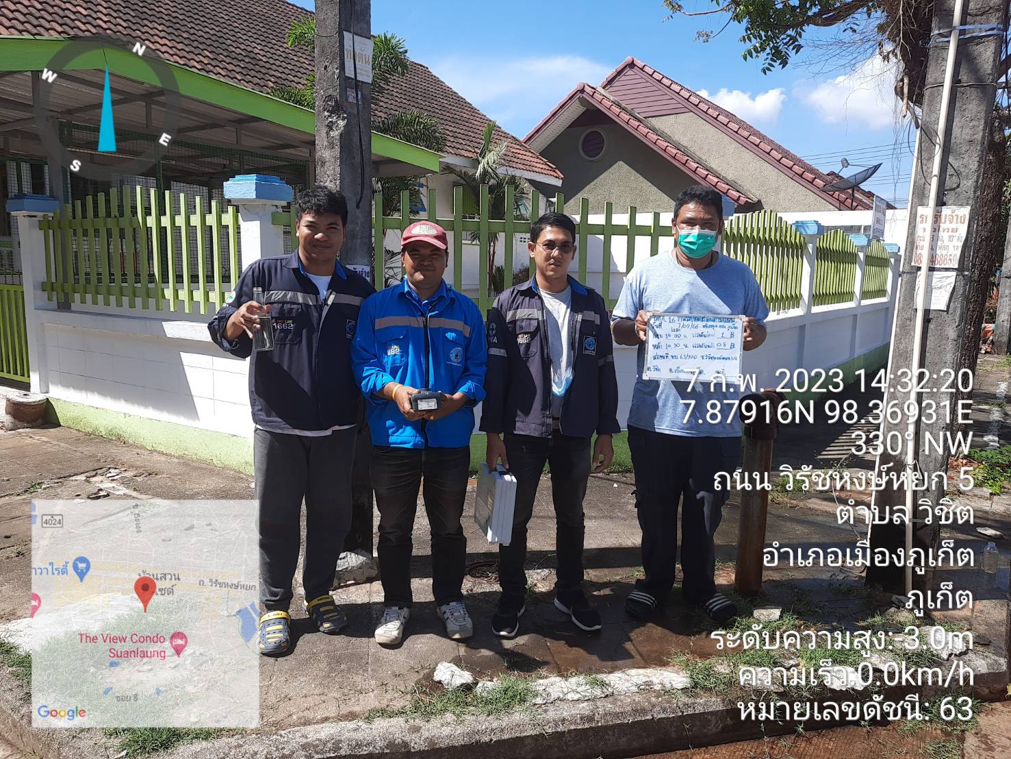 กปภ.สาขาภูเก็ต ดำเนินการระบายตะกอนและตรวจสอบคุณภาพน้ำประปา หมู่บ้านเสริมทรัพย์ หมู่บ้านอนุภาษมโนรมย์ และหมู่บ้านอนุภาษนาคา