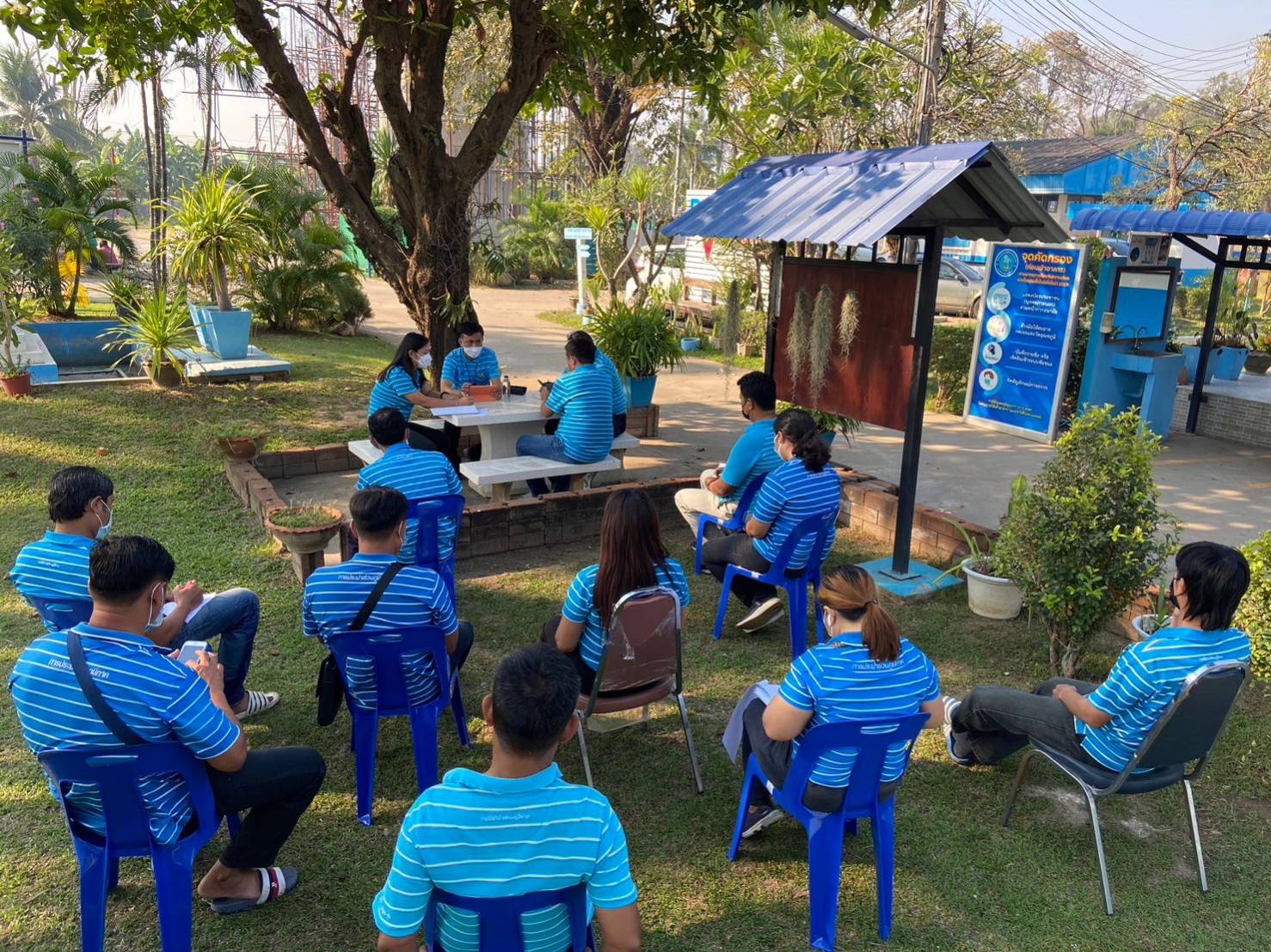 กปภ.สาขาด่านช้างดำเนินการกิจกรรม Morning Talk ครั้งที่ 5/2566