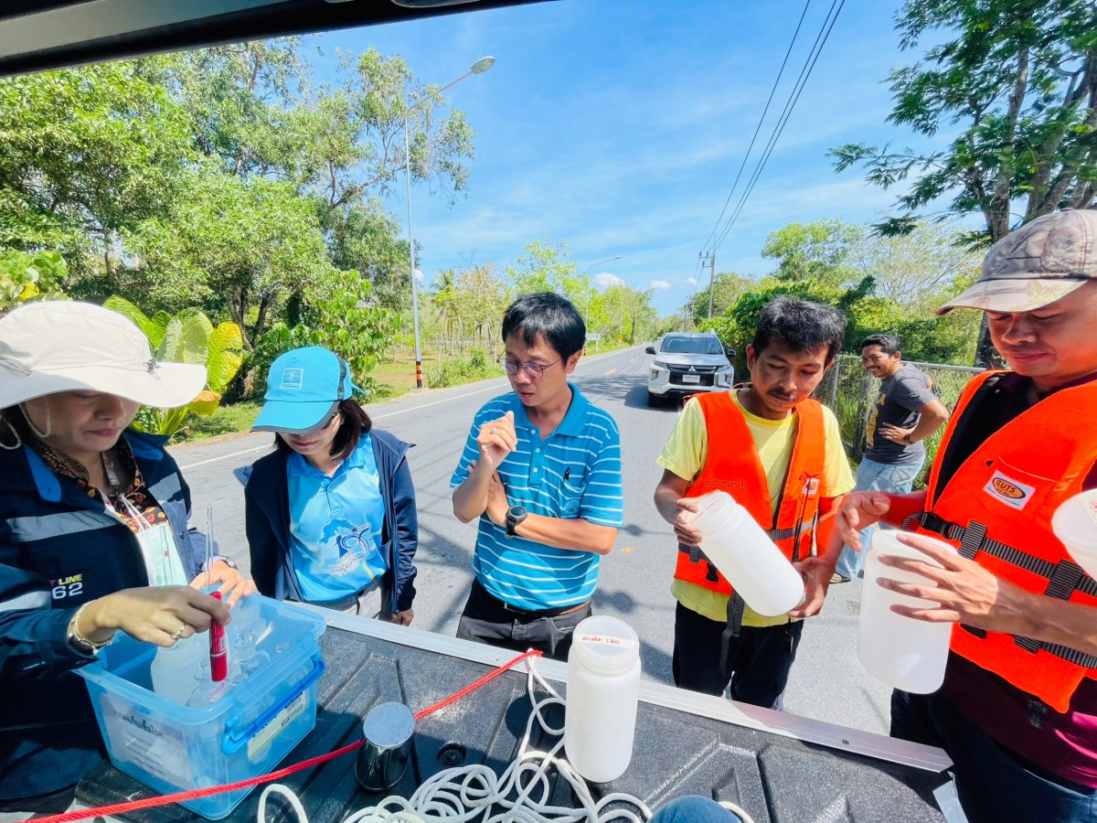 กปภ.สาขาภูเก็ต ร่วมกับงานควบคุมคุณภาพน้ำ 2 การประปาส่วนภูมิภาคเขต 4 เข้าเก็บตัวอย่างน้ำและทดสอบคุณภาพน้ำเอกชน