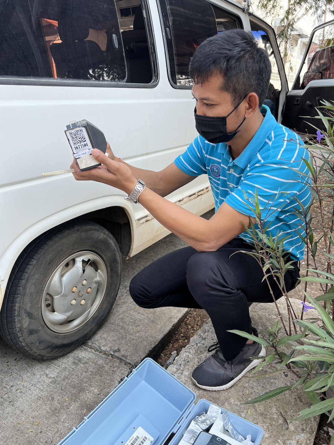 กปภ.สาขามหาสารคาม ตรวจสอบและเฝ้าระวังคุณภาพน้ำในระบบจำหน่ายตามโครงการน้ำประปาดื่มได้