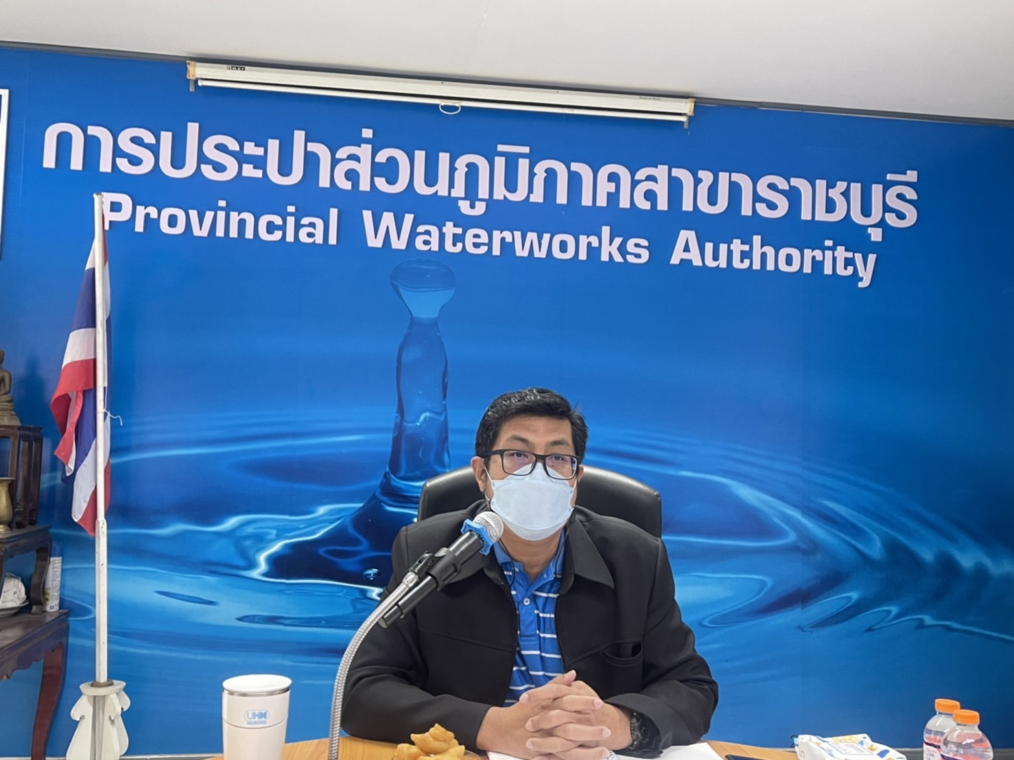 กปภ.สาขาราชบุรี ดำเนินกิจกรรมโครงการสนทนายามเช้า ( Morning Talk ) ประจำเดือน กุมภาพันธ์ 2566