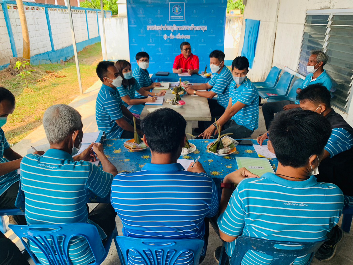 การประปาส่วนภูมิภาคสาขาบ้านตาขุนดำเนินกิจกรรม "Morning Talk (สนทนายามเช้า) ครั้งที่5/2566"