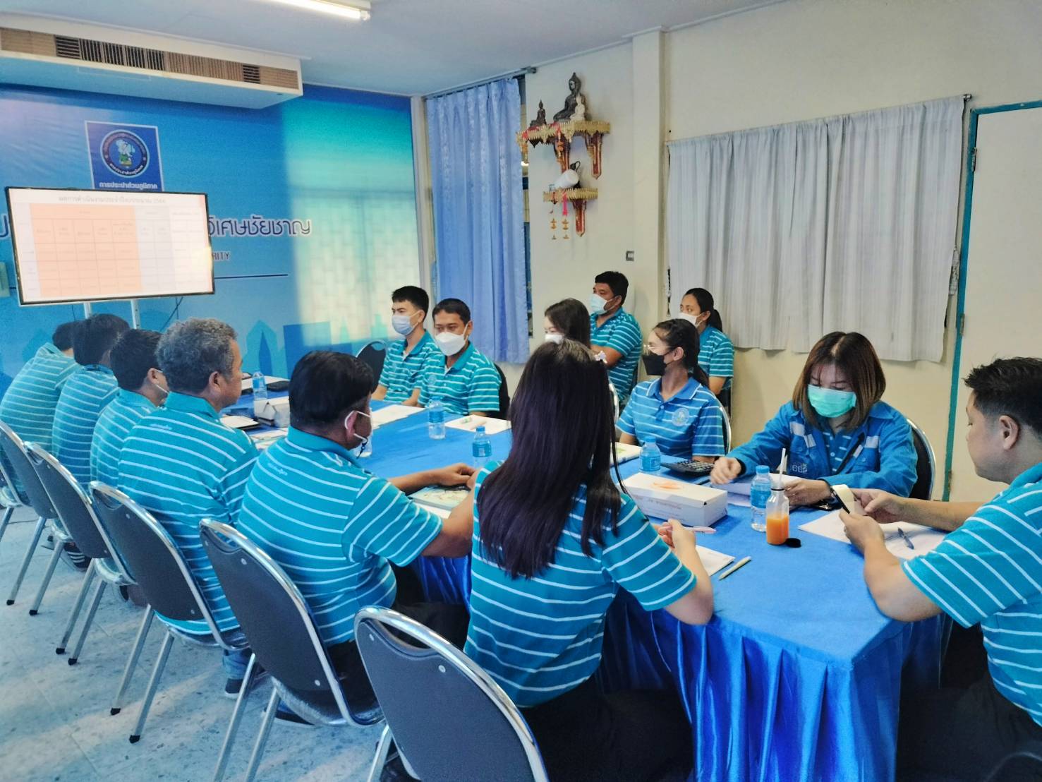 การประปาส่วนภูมิภาคสาขาวิเศษชัยชาญ ร่วมจัดกิจกรรมสนทนายามเช้า Morning Talk ประจำเดือน กุมภาพันธ์