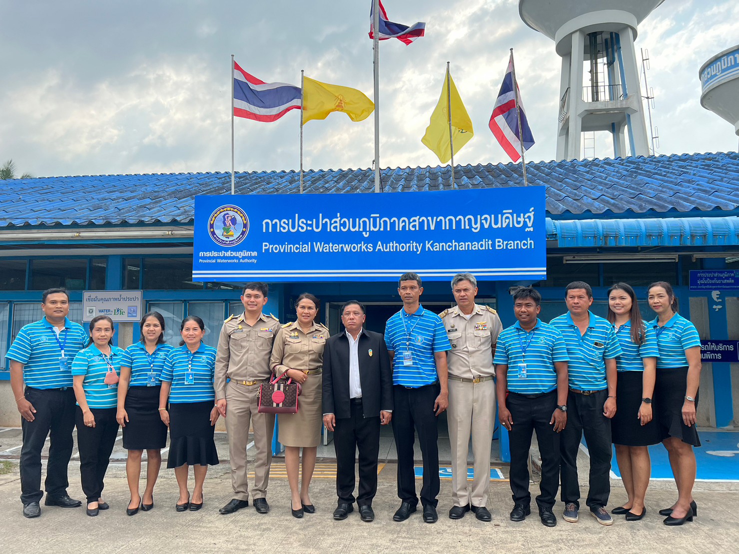 วันอังคารที่ 28 กุมภาพันธ์ 2566  การประปาส่วนภูมิภาคสาขากาญจนดิษฐ์  ให้การต้อนรับ นายพิเชษฐ์ ปาณะพงศ์ ผู้ตรวจราชการกระทรวงมหาดไทย เขตตรวจราชการที่ 5 กลุ่มจังหวัดภาคใต้ฝั่งอ่าวไทย พร้อมคณะ