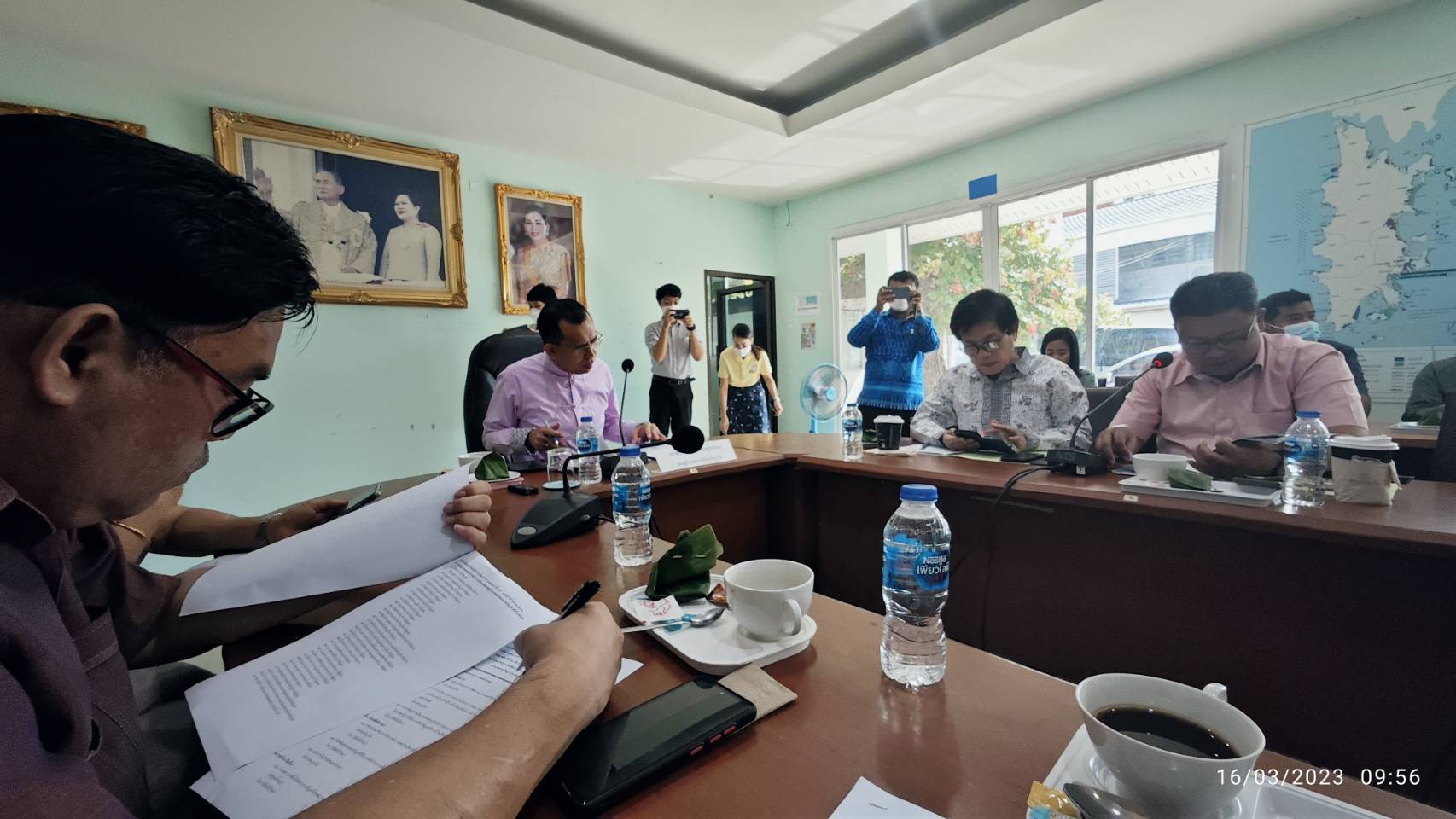 กปภ.สาขาภูเก็ต เข้าร่วมประชุมคณะทำงานด้านการเปลี่ยนแปลงสภาพภูมิอากาศระดับจังหวัด จังหวัดภูเก็ต ครั้งที่ 1/2566