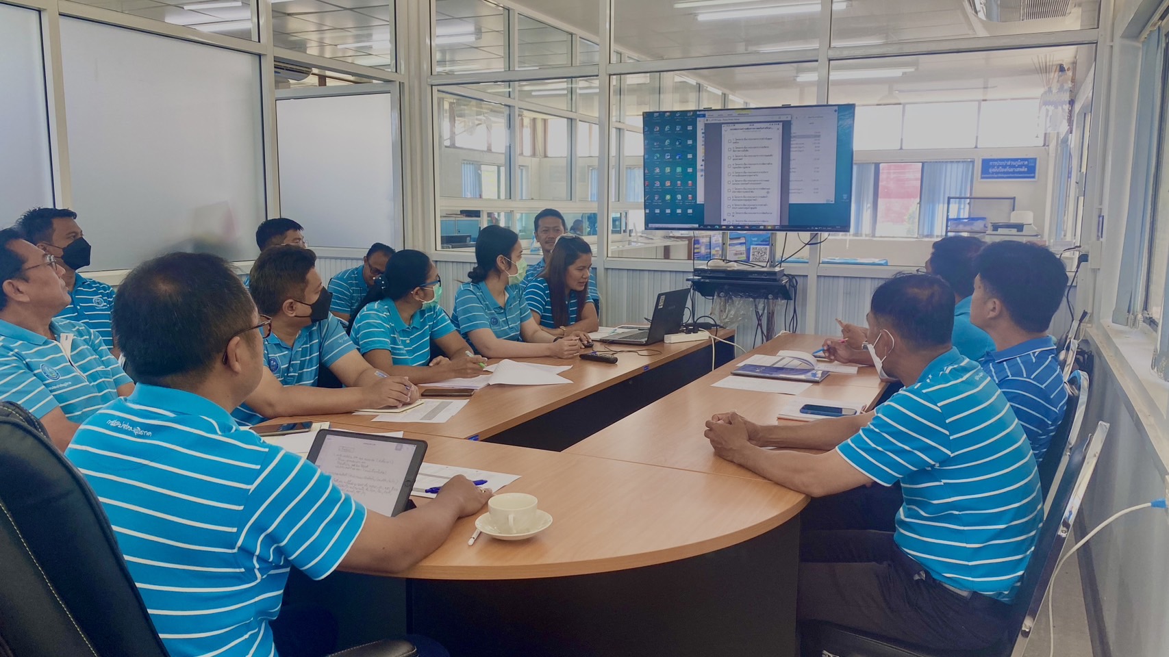 การประปาส่วนภูมิภาคสาขาจันดี จัดกิจกรรมสนทนายามเช้า (Morning Talk) ประจำเดือน มีนาคม 2566