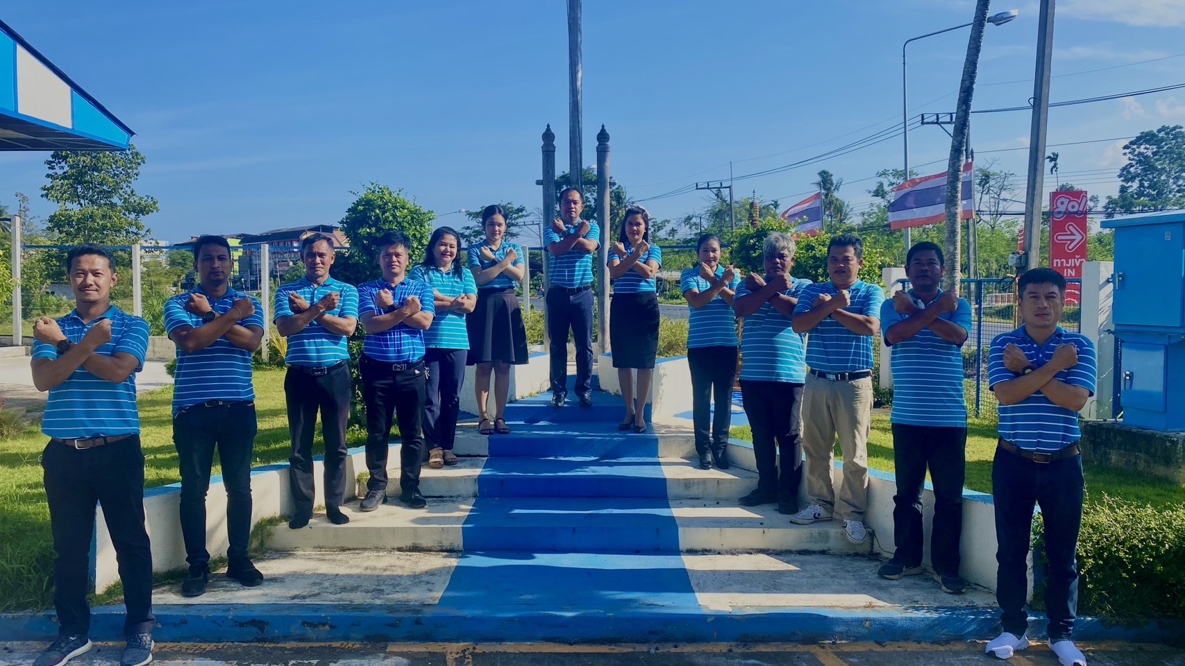 การประปาส่วนภูมิภาคสาขาจันดี ร่วมกันประกาศเจตนารมณ์ปฏิบัติงานปราศจากคอรัปชั่น ที่นี่...องค์กรโปรงใส ณ การประปาส่วนภูมิภาคสาขาจันดี