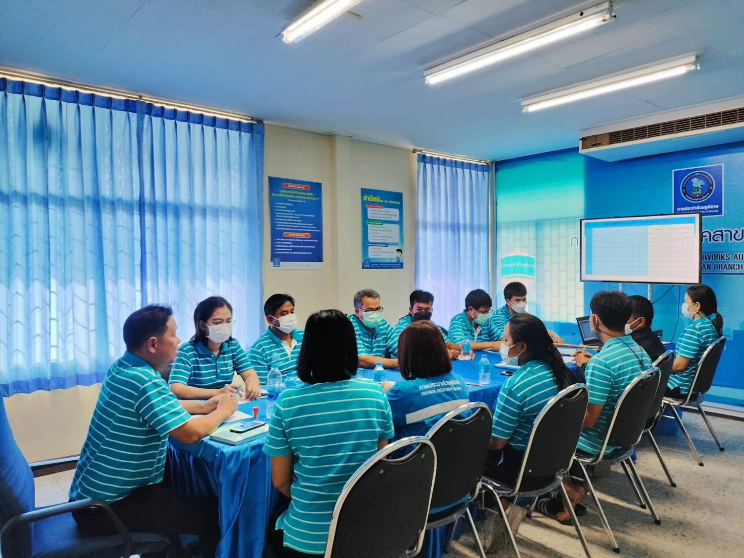 การประปาส่วนภูมิภาคสาขาวิเศษชัยชาญ ร่วมจัดกิจกรรมสนทนายามเช้า Morning Talk ประจำเดือน มีนาคม 2566