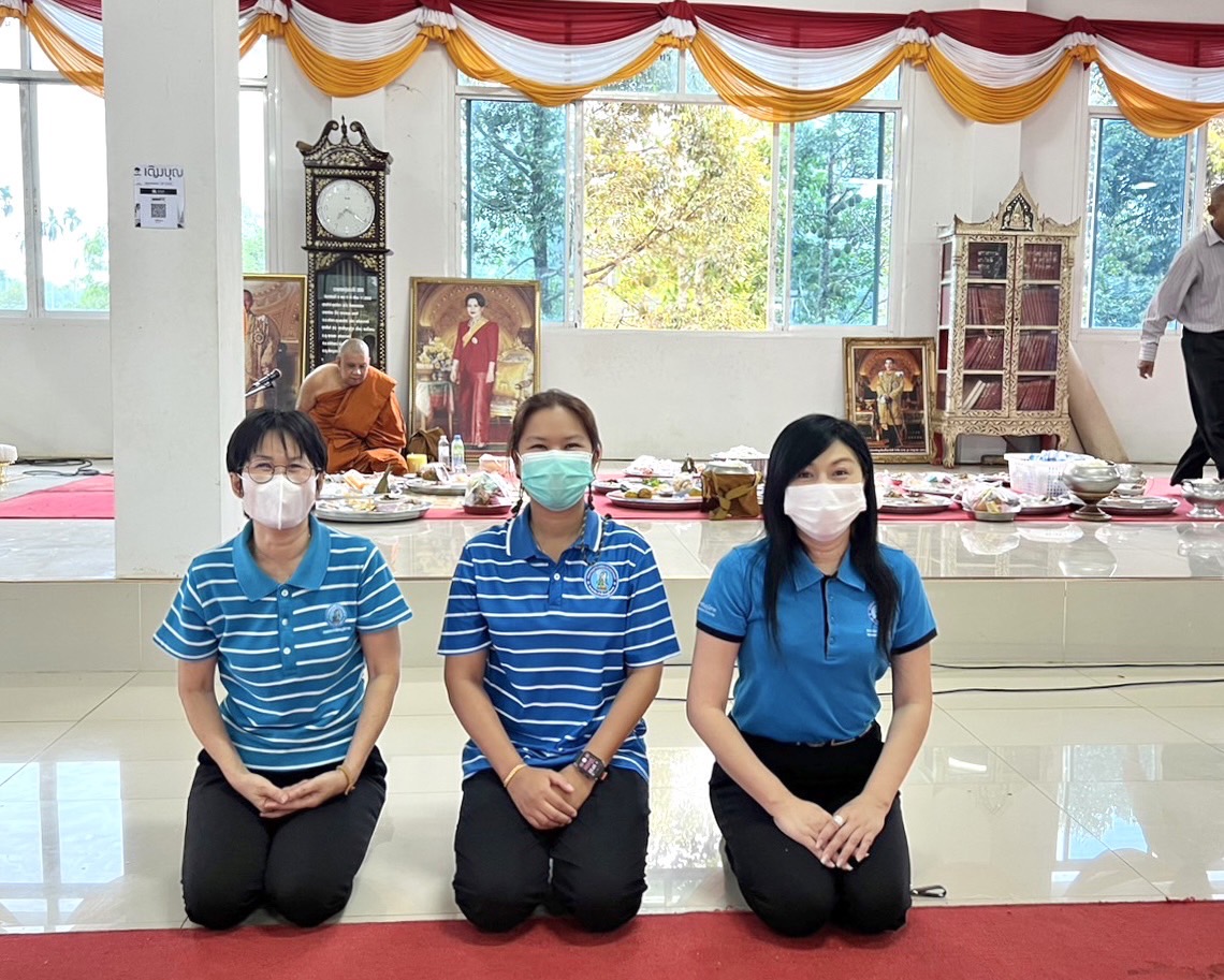 กปภ.สาขาขลุง เข้าร่วมกิจกรรมเข้าวัดทำบุญวันธรรมสวนะ (วันพระ) ณ วัดซึ้งล่าง ตำบลวันยาว อำเภอขลุง จังหวัดจันทบุรี