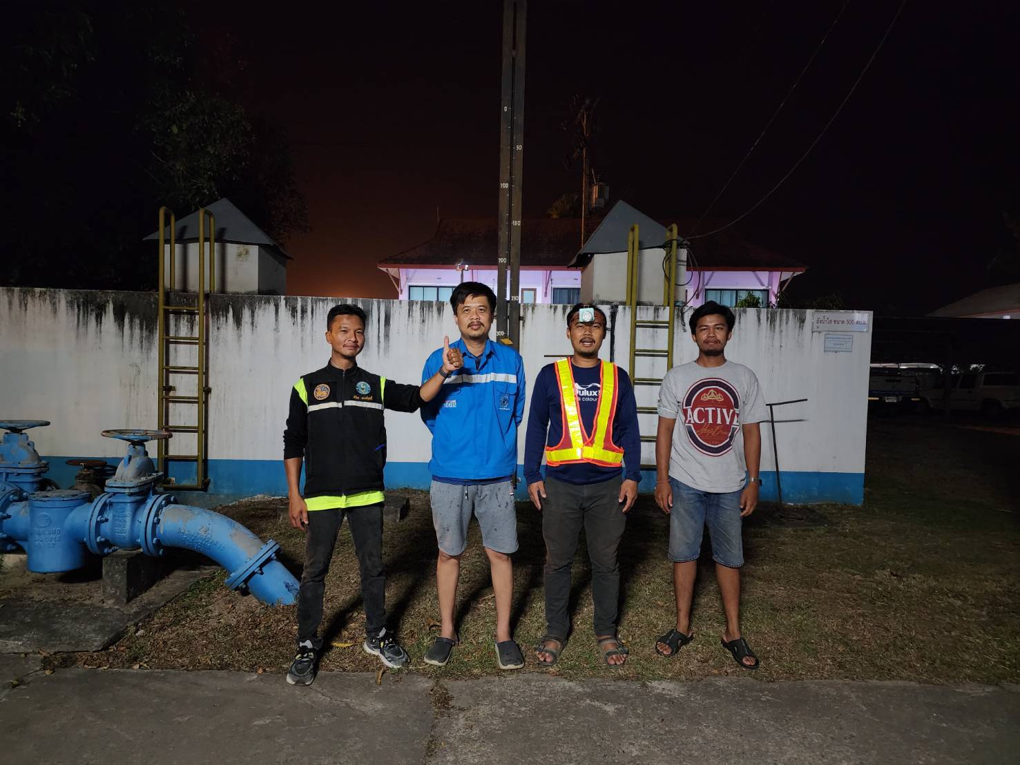 กปภ.สาขาบ้านตาขุน ลงพื้นที่ทำStep Test และหาท่อแตกรั่ว ในในพื้นที่อำเภอพนม-อำเภอบ้านตาขุน จังหวัดสุราษฎร์ธานี