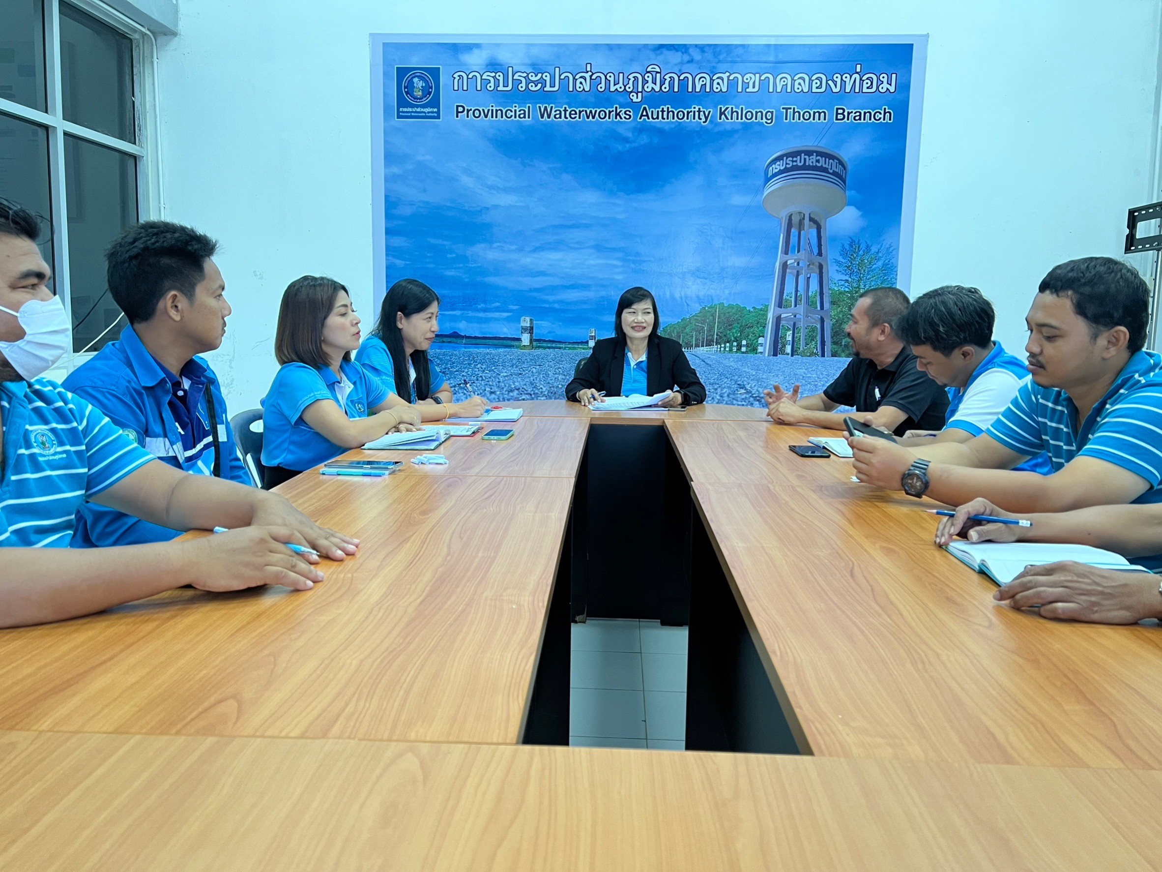 การประปาส่วนภูมิภาคสาขาคลองท่อมจัดกิจกรรม Morning Talk ครั้งที่ 6/2566